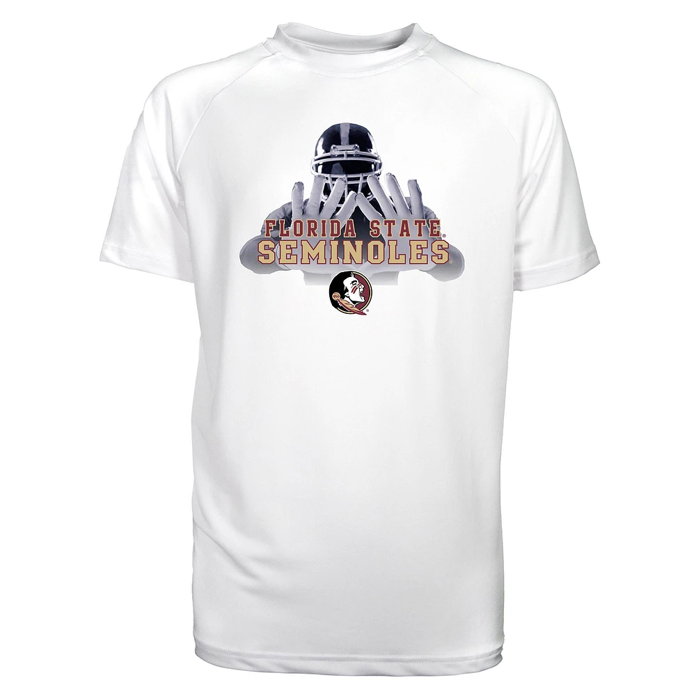 Toddler Garb White Florida State Seminoles Kevin Raglan Sun Shirt