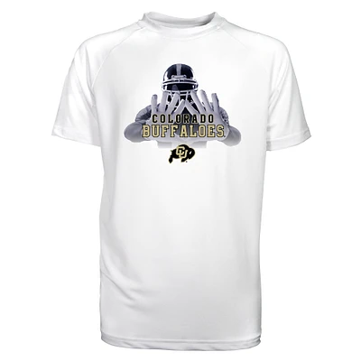Toddler Garb White Colorado Buffaloes Kevin Raglan Sun Shirt