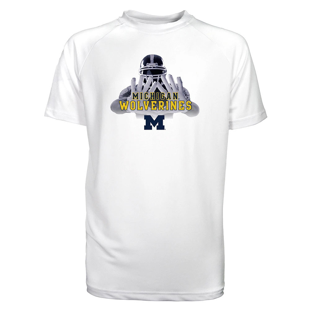 Youth Garb White Michigan Wolverines Kevin Sun Shirt