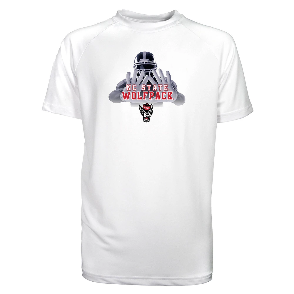 Youth Garb White NC State Wolfpack Kevin Sun Shirt