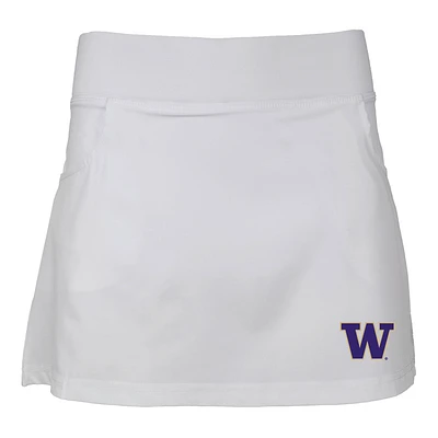 Girls Youth Garb White Washington Huskies Sara Skort