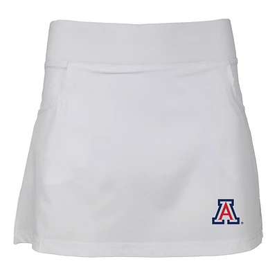 Girls Youth Garb White Arizona Wildcats Sara Skort