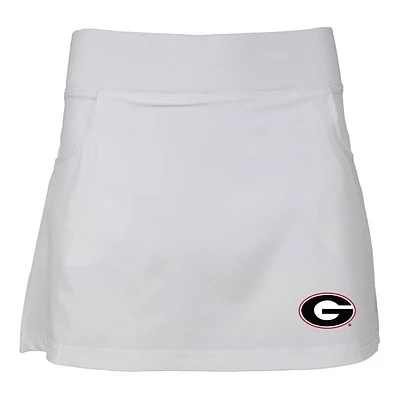 Girls Youth Garb White Georgia Bulldogs Sara Skort