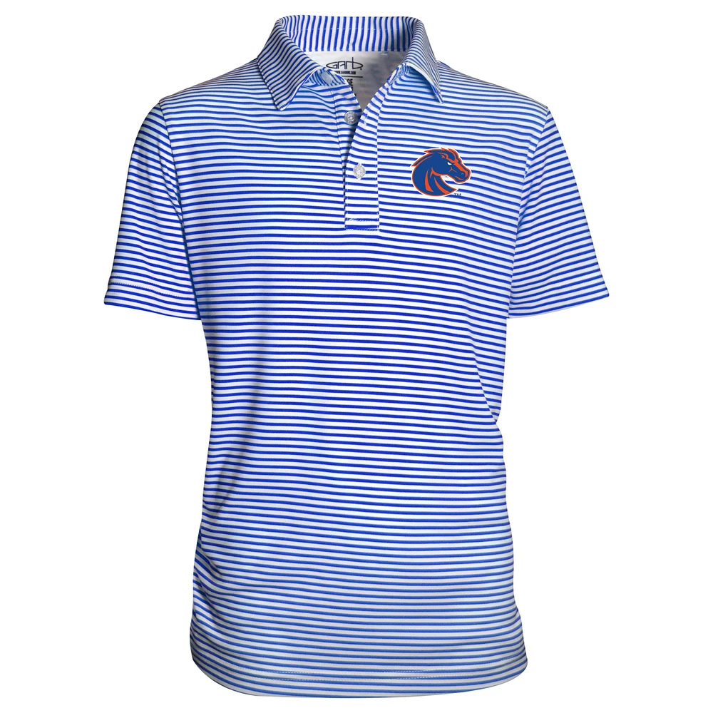 Youth Garb Royal Boise State Broncos Carson Polo