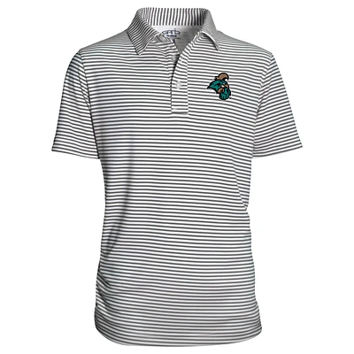 Youth Garb Charcoal Coastal Carolina Chanticleers Carson Polo