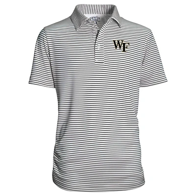 Youth Garb Charcoal Wake Forest Demon Deacons Carson Polo