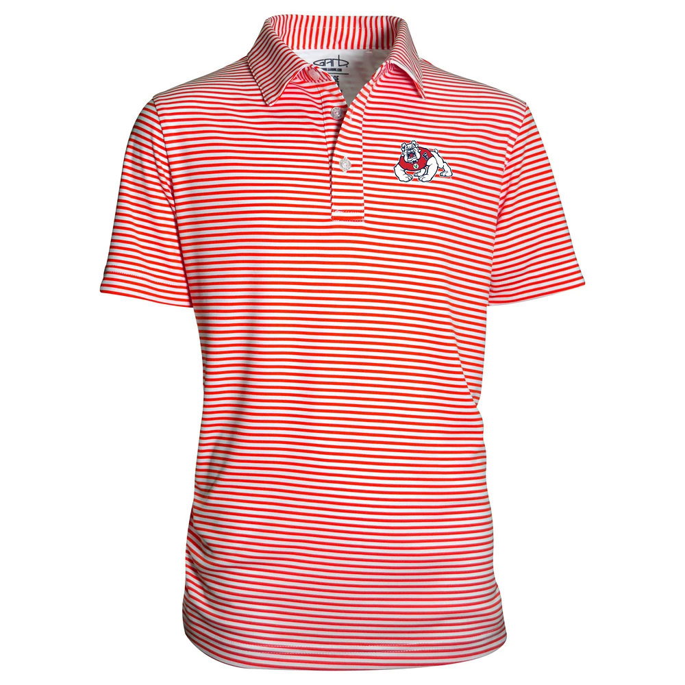 Youth Garb Red Fresno State Bulldogs Carson Polo