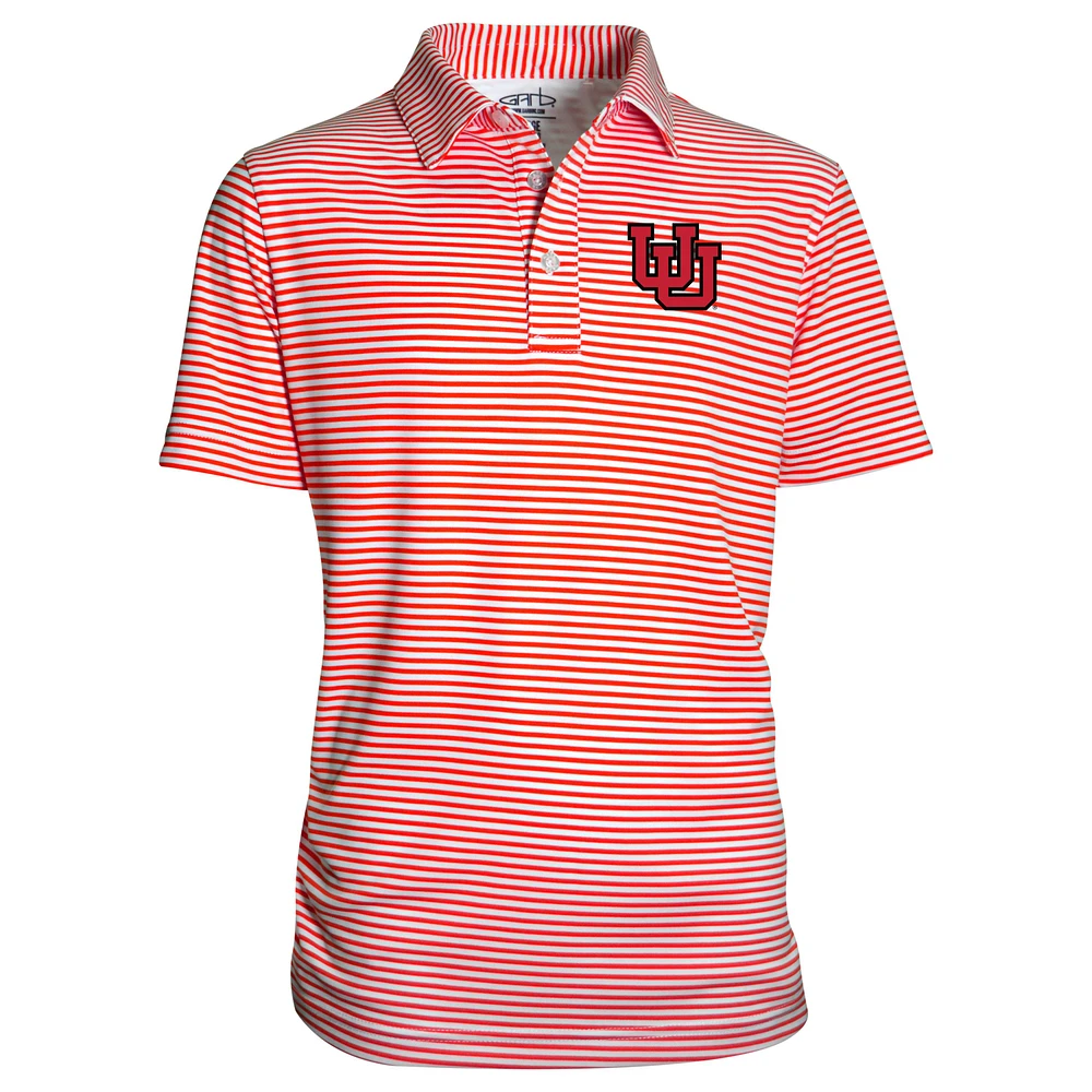Youth Garb Red Utah Utes Carson Polo