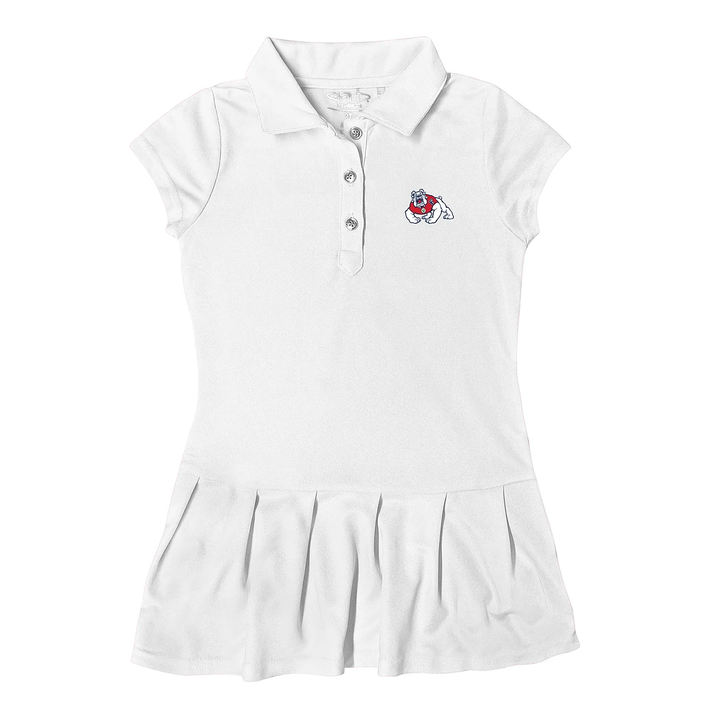 Girls Toddler Garb Fresno State Bulldogs Caroline Polo Dress