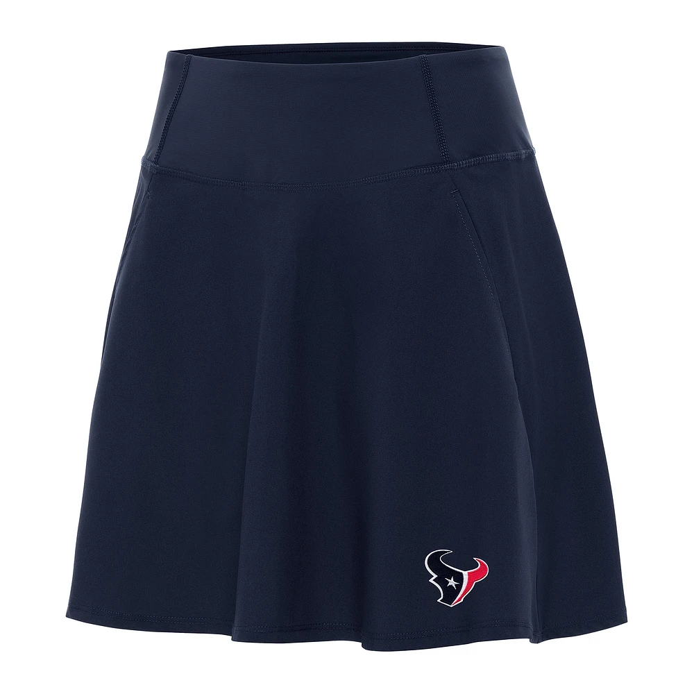 Women's Antigua Navy Houston Texans Chip Skort