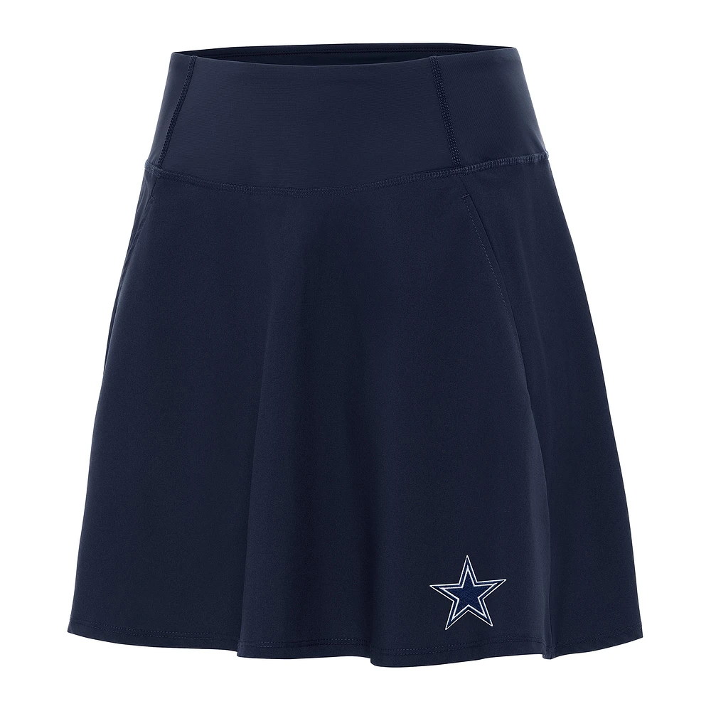 Women's Antigua Navy Dallas Cowboys Chip Skort