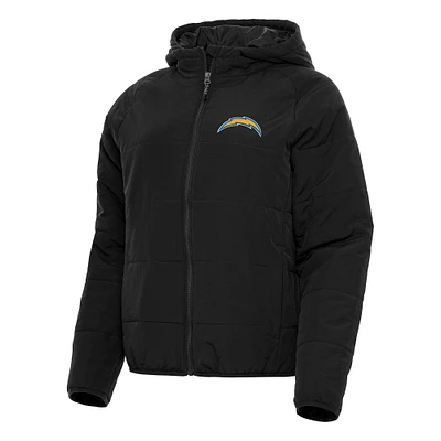 Women's Antigua Los Angeles Chargers Universe Full-Zip Hoodie Jacket