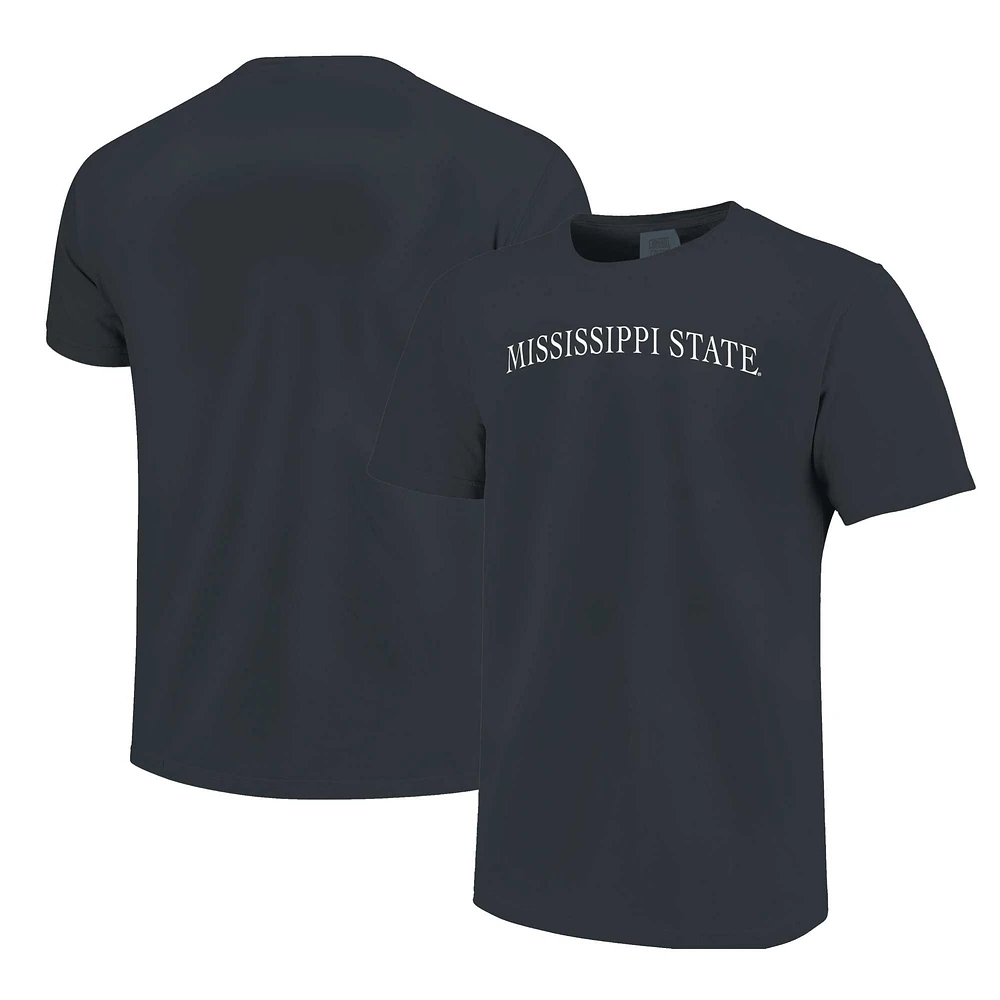 Unisex Navy Mississippi State Bulldogs Comfort Colors Fashion Color Arch T-Shirt