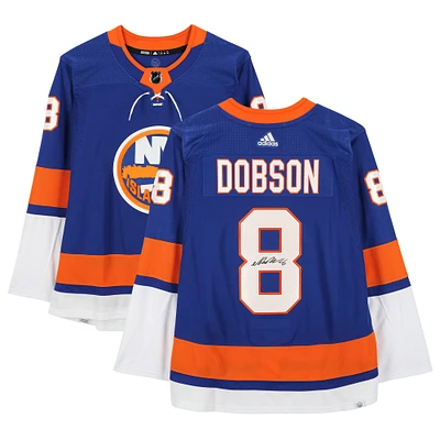 Noah Dobson New York Islanders Autographed Royal adidas Authentic Jersey