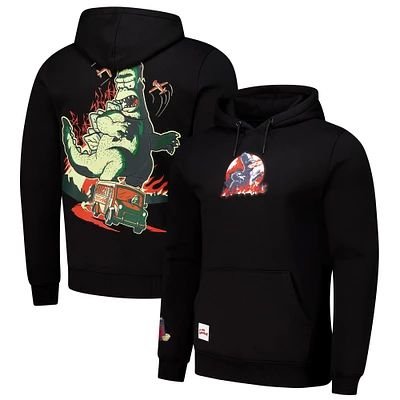 Men's Freeze Max Black The Simpsons Homezilla Pullover Hoodie