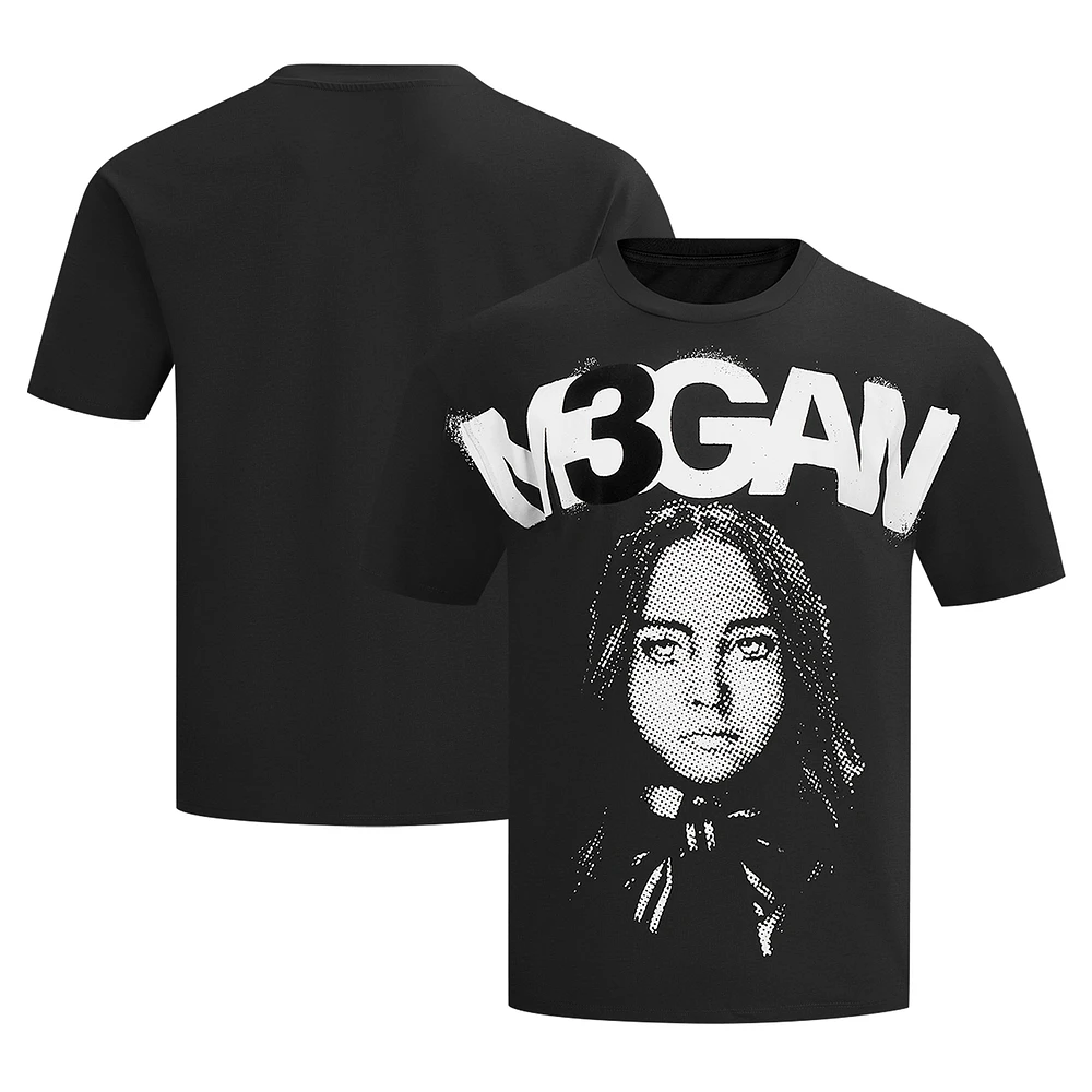 Men's Freeze Max Black M3GAN Halftone T-Shirt