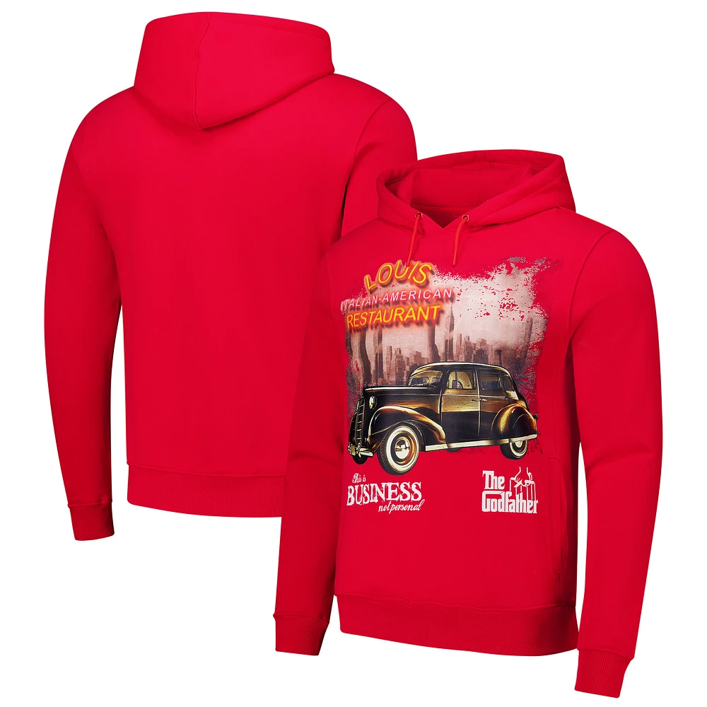 Men's Freeze Max Red The Godfather Pullover Hoodie