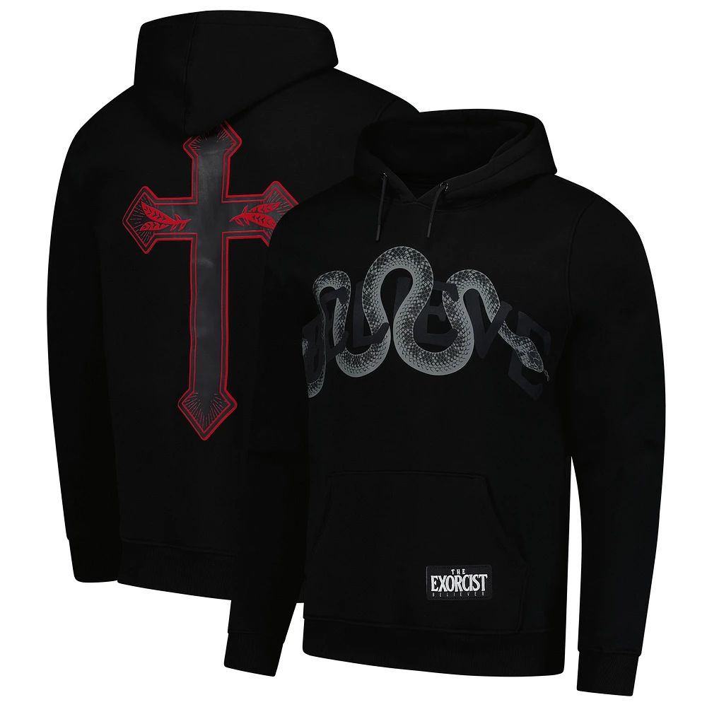 Men's Freeze Max Black The Exorcist Pullover Hoodie