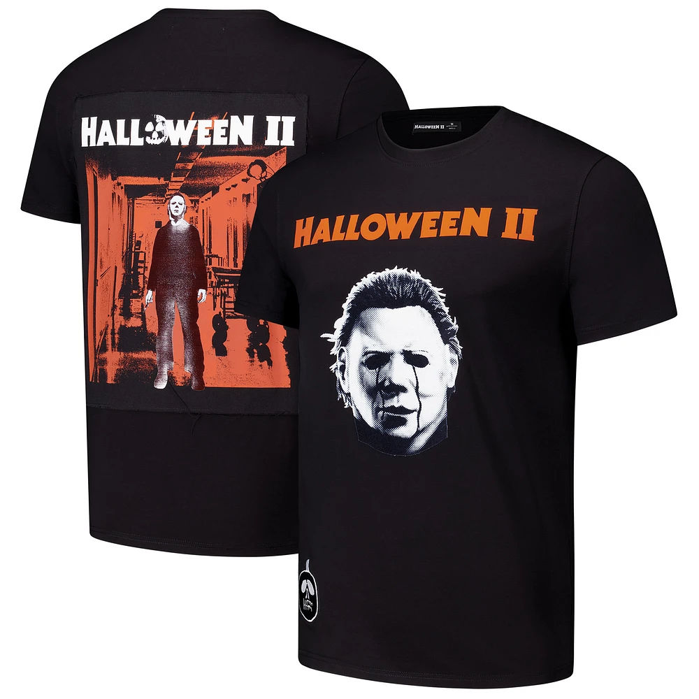 Men's Freeze Max Black Halloween Pumpkin T-Shirt