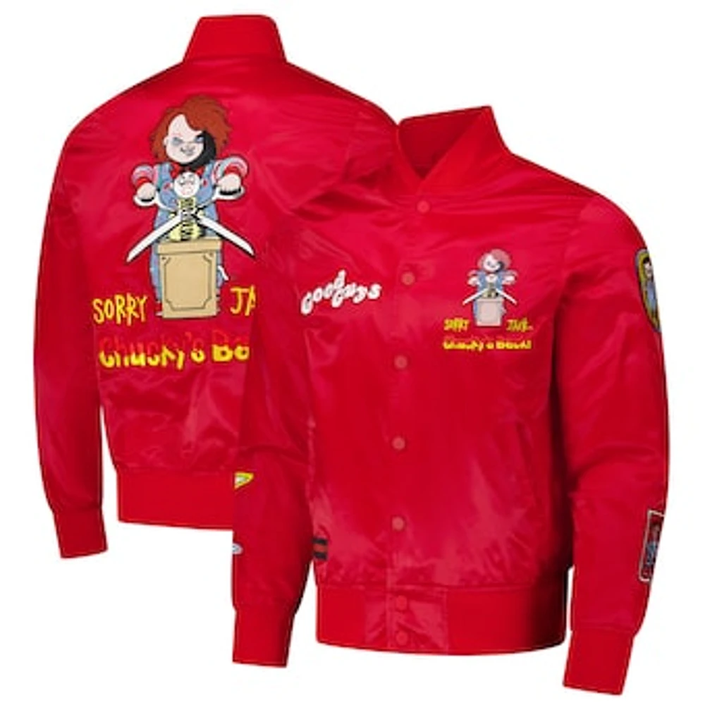 Men's Freeze Max Chucky Sorry Jack Satin Full-Zip Jacket