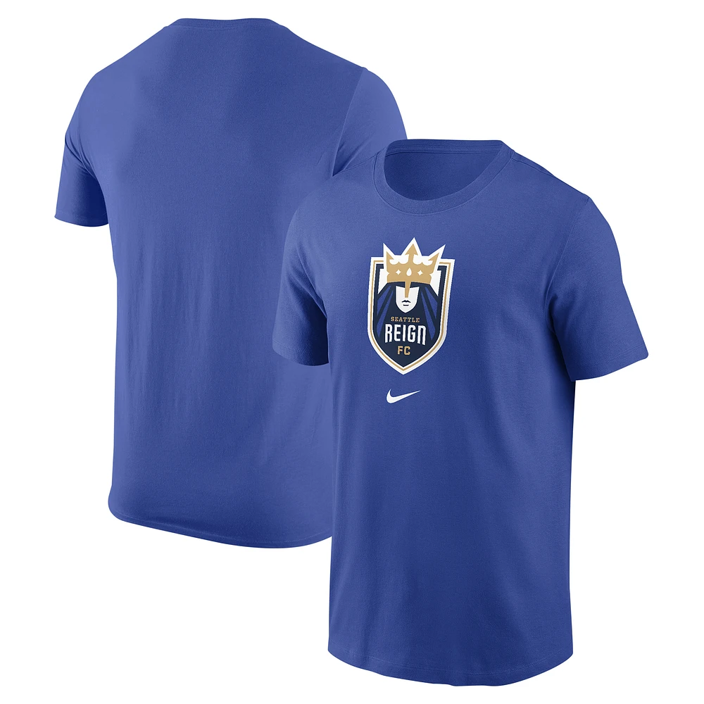 Men's Nike Royal Seattle Reign FC Primary Logo Core T-Shirt