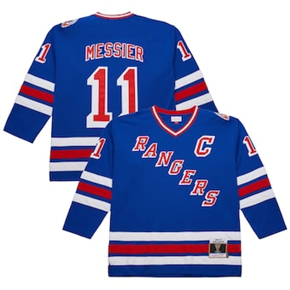 Men's Mark Messier Royal New York Rangers 1993-94 Power Play Jersey