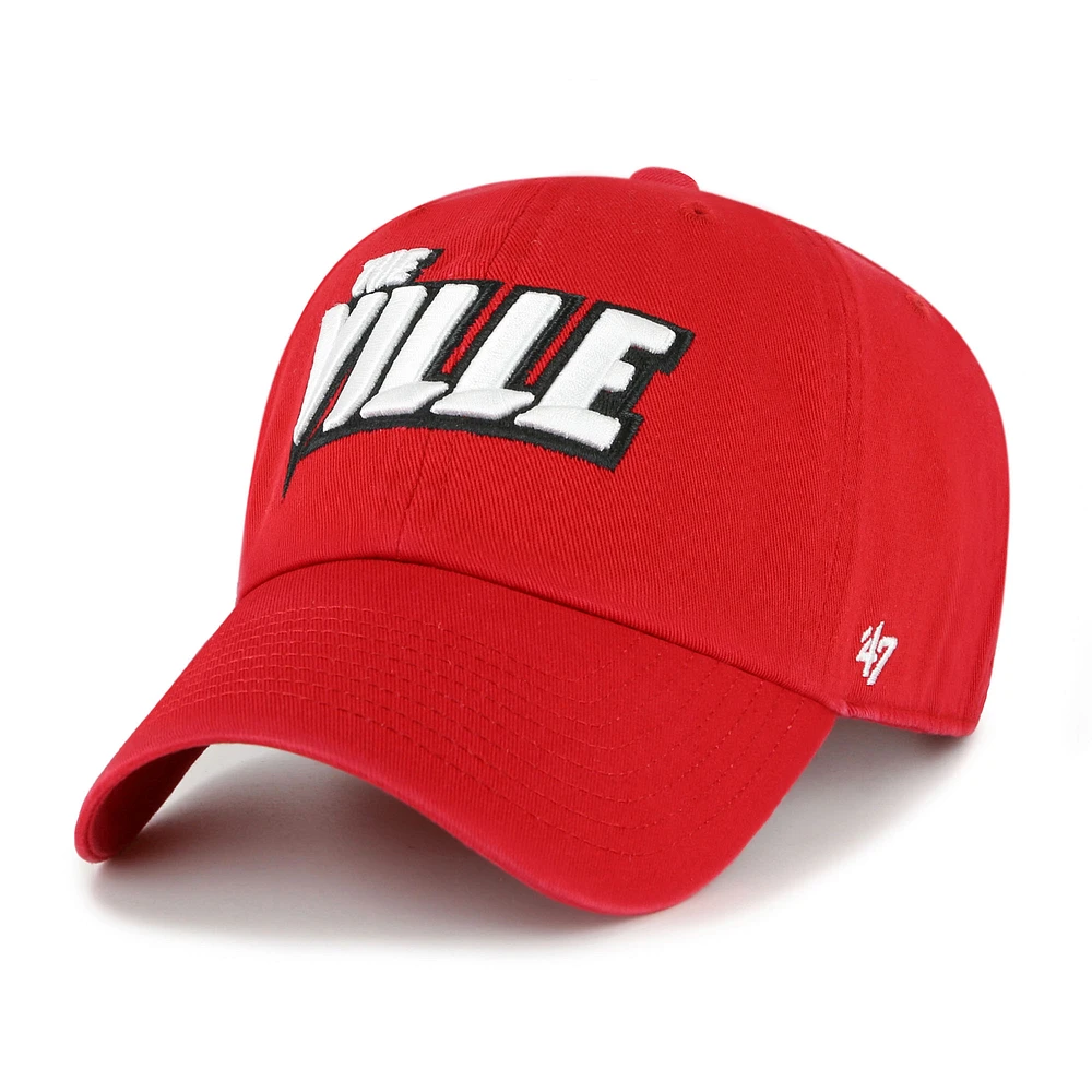 Men's '47 Louisville Cardinals Clean Up Adjustable Hat