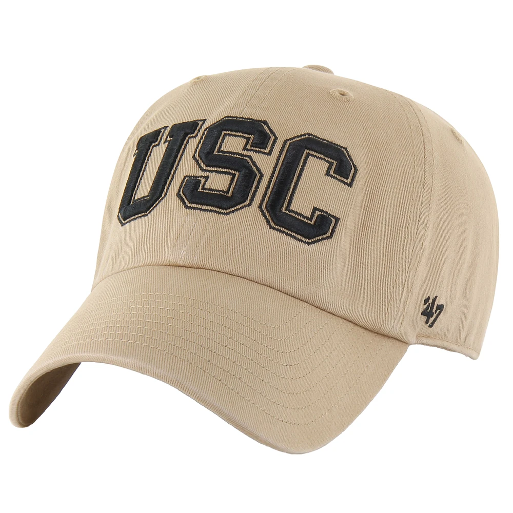 Men's '47 Khaki USC Trojans Clean Up Adjustable Hat