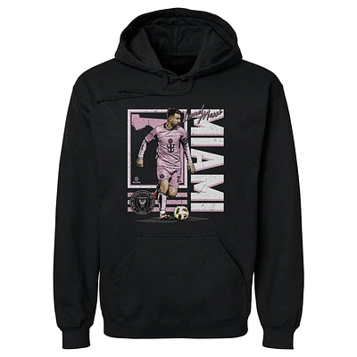 Men's 500 Level Lionel Messi Black Inter Miami CF State Pullover Hoodie