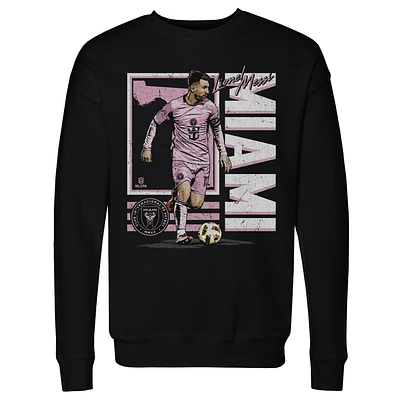 Men's 500 Level Lionel Messi Black Inter Miami CF State Pullover Sweatshirt