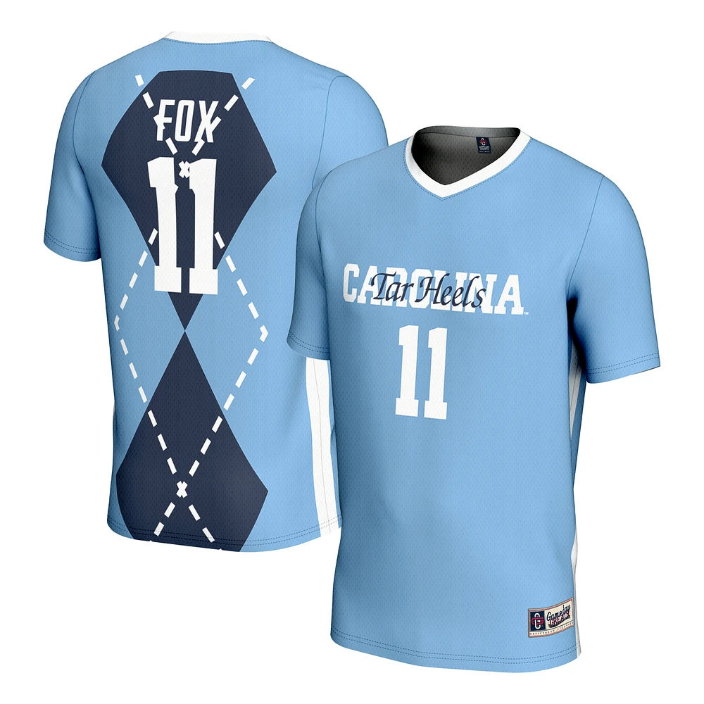 Youth GameDay Greats Emily Fox Carolina Blue North Tar Heels Women's Soccer Fashion Jersey