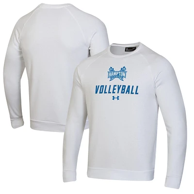 Men's Under Armour Hampton Pirates Volleyball Rival Fleece Raglan Pullover Sweatshirt