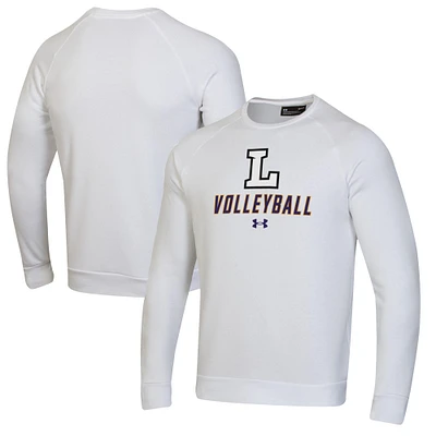 Men's Under Armour Lipscomb Bisons Volleyball Rival Fleece Raglan Pullover Sweatshirt