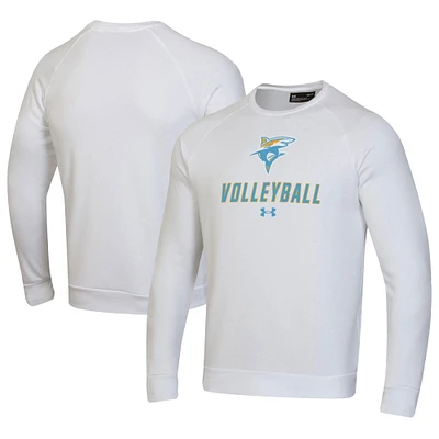 Men's Under Armour LIU Sharks Volleyball Rival Fleece Raglan Pullover Sweatshirt