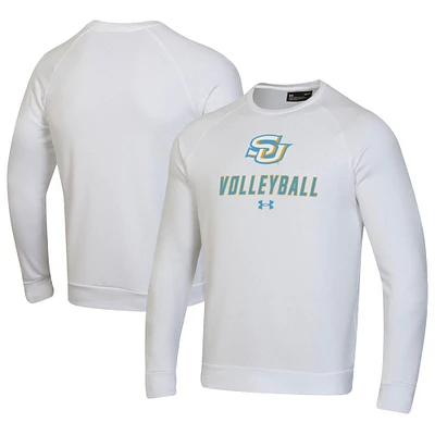 Men's Under Armour Southern University Jaguars Volleyball Rival Fleece Raglan Pullover Sweatshirt