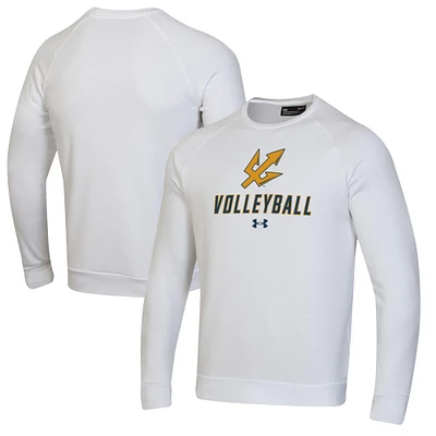 Men's Under Armour UC San Diego Tritons Volleyball Rival Fleece Raglan Pullover Sweatshirt