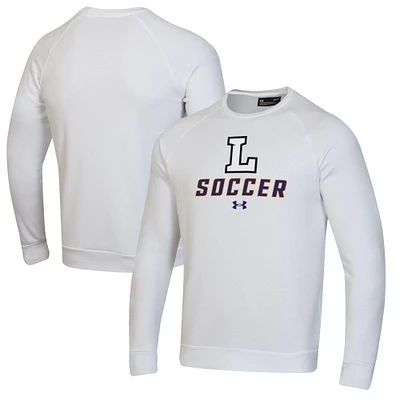 Men's Under Armour Lipscomb Bisons Soccer Rival Fleece Raglan Pullover Sweatshirt