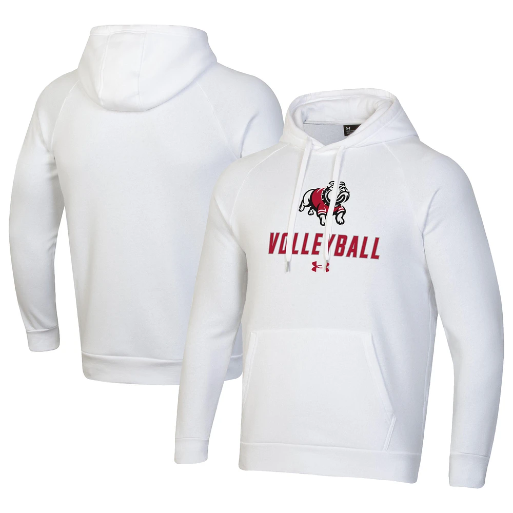 Men's Under Armour Gardner-Webb Bulldogs Rival Fleece Pullover Hoodie