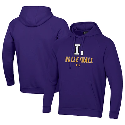 Men's Under Armour Lipscomb Bisons Rival Fleece Pullover Hoodie