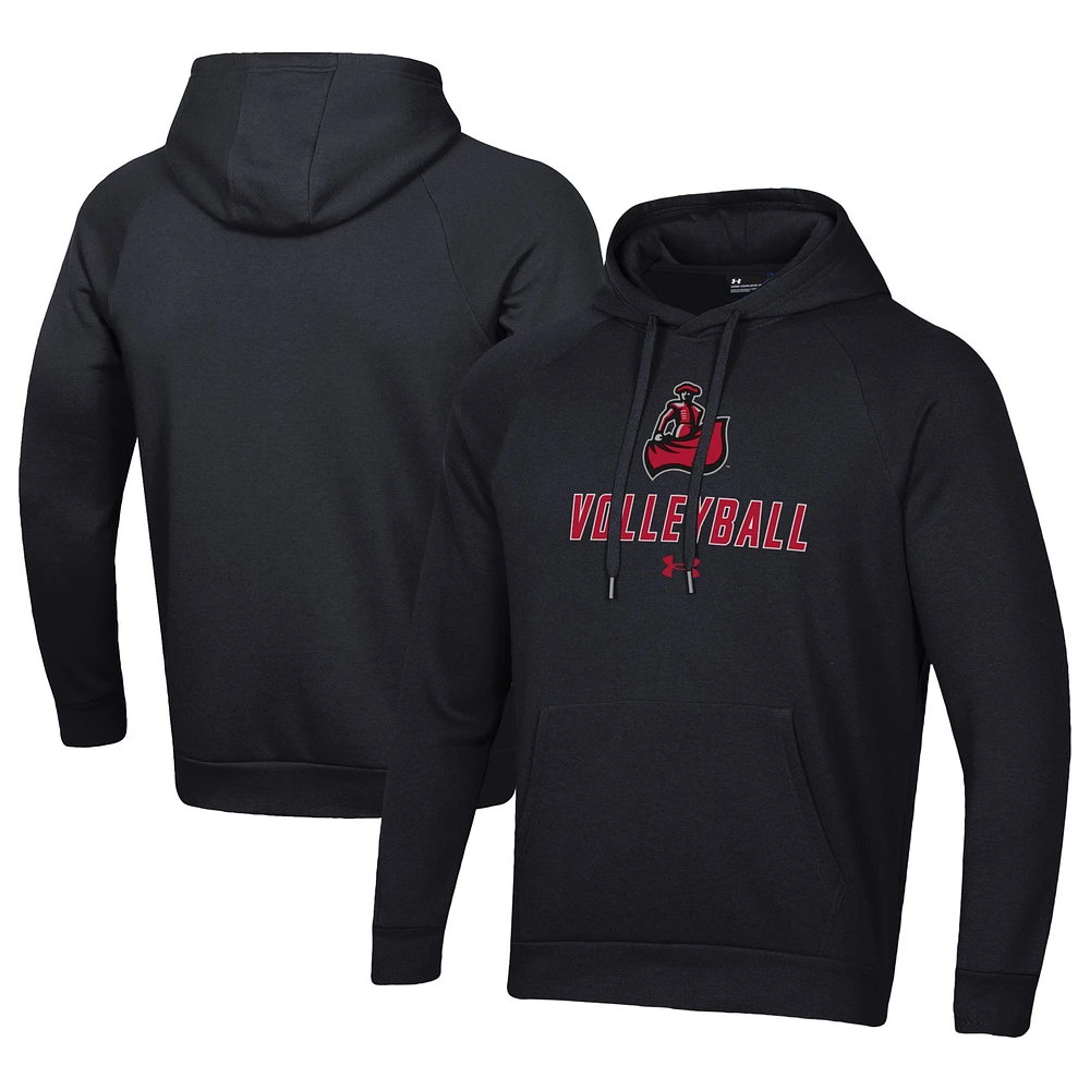 Men's Under Armour Cal State Northridge Matadors Rival Fleece Pullover Hoodie