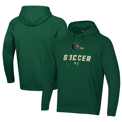 Men's Under Armour Green UAB Blazers Rival Fleece Pullover Hoodie