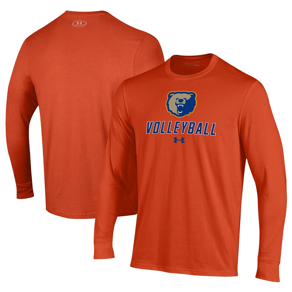 Men's Under Armour Morgan State Bears Volleyball Performance Long Sleeve T-Shirt