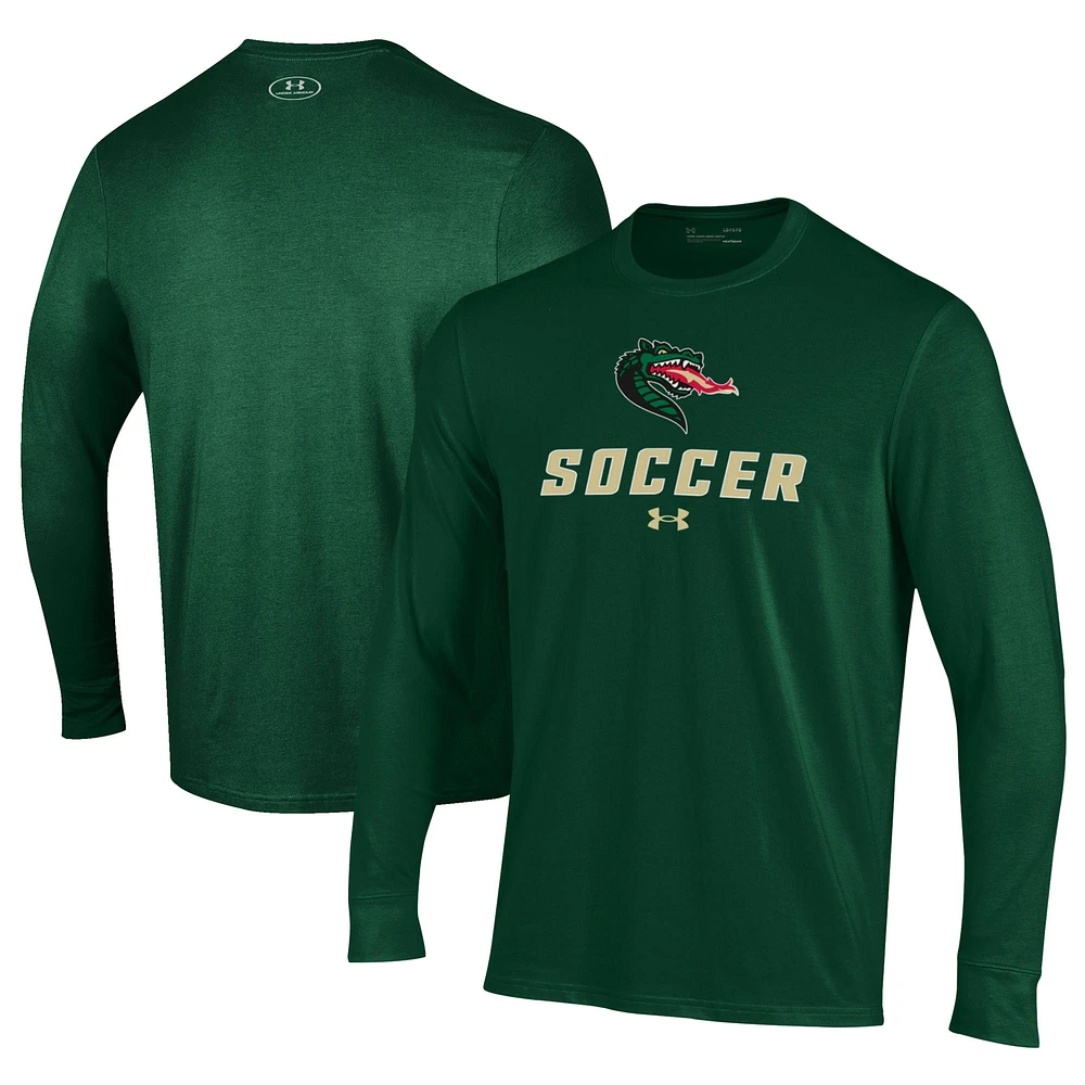 Men's Under Armour UAB Blazers Soccer Performance Long Sleeve T-Shirt