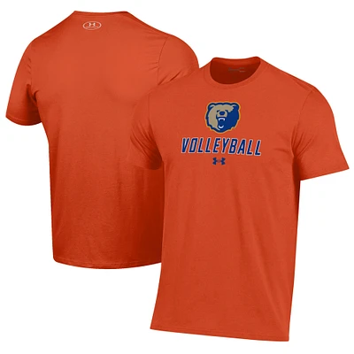 Men's Under Armour Orange Morgan State Bears Volleyball Performance T-Shirt