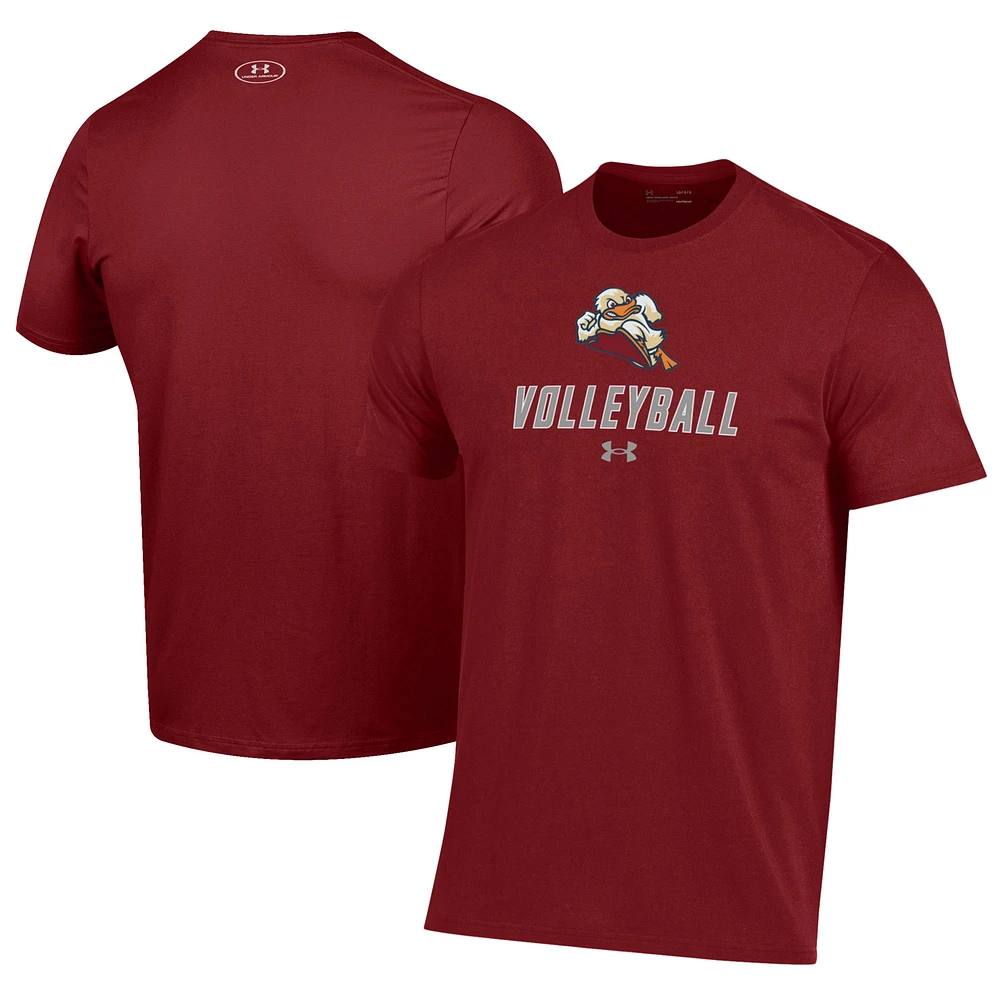 Men's Under Armour Stevens Institute of Technology Ducks Volleyball Performance T-Shirt