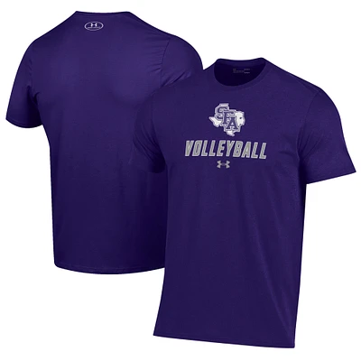 Men's Under Armour Stephen F Austin Lumberjacks Volleyball Performance T-Shirt