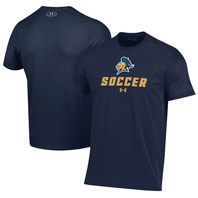Men's Under Armour Navy Carleton Knights Soccer Performance T-Shirt