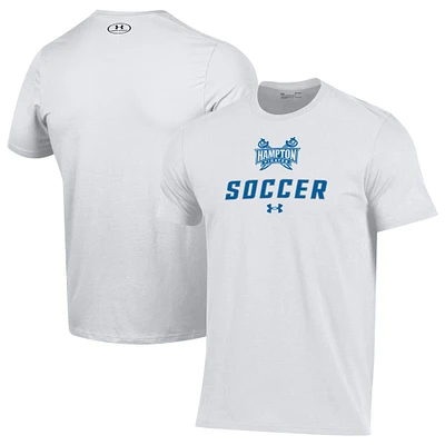 Men's Under Armour White Hampton Pirates Soccer Performance T-Shirt
