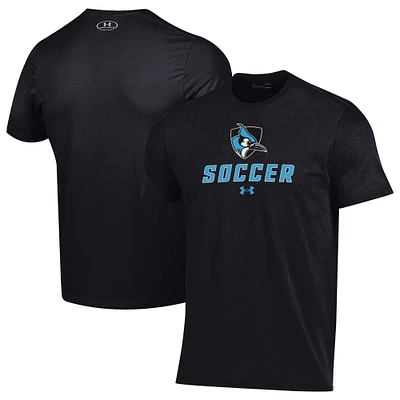 Men's Under Armour Black Johns Hopkins Blue Jays Soccer Performance T-Shirt