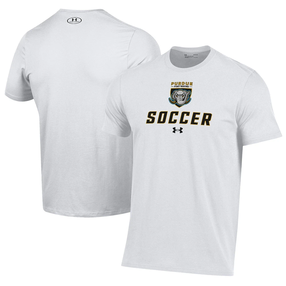 Men's Under Armour Purdue Fort Wayne Mastodons Soccer Performance T-Shirt